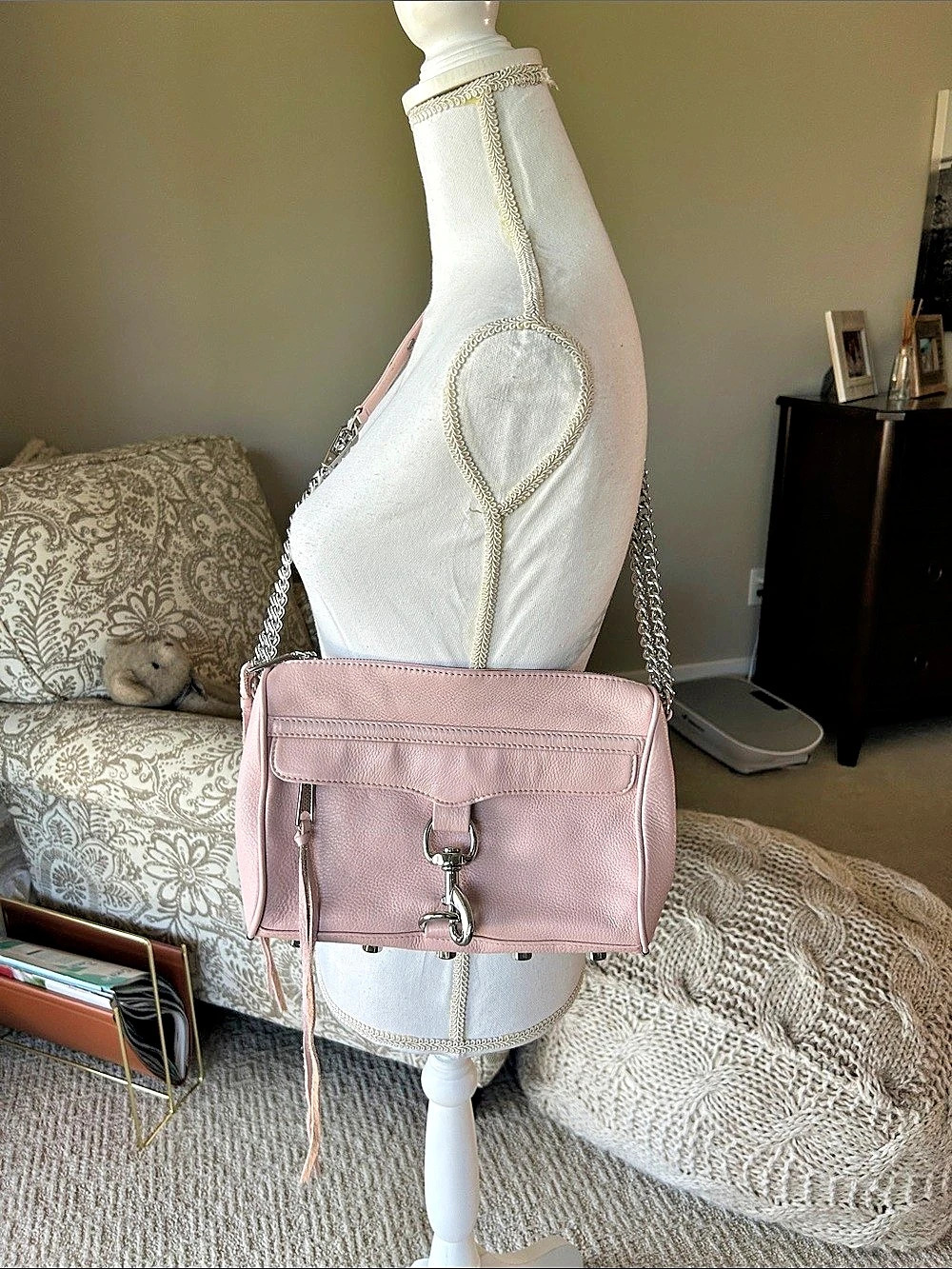 Rebecca Minkoff Mini MAC Crossbody Bag Pink